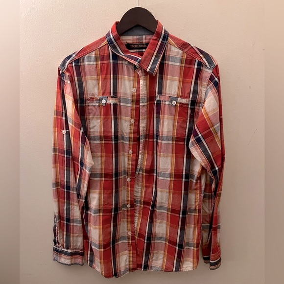 ROBERTO CAVALLI Men’s Long Sleeve - Picture 1 of 4